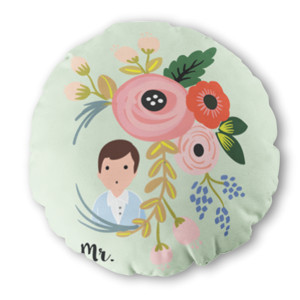 Bantal Bulat Wedding1