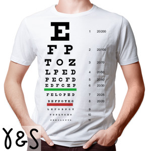 Kaos Seri Ilustrasi: Snellen