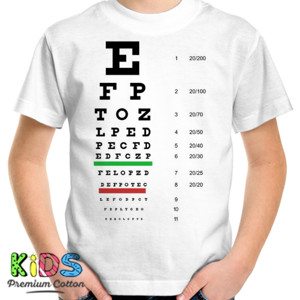 Kaos Seri Ilustrasi: Snellen