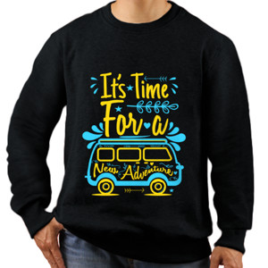 Jaket Sweater Its Time For Adventure