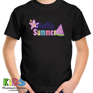 Kaos UAAA Kaos Anak Hello Summer