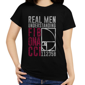 Kaos FIBONACCI FAN ART #10