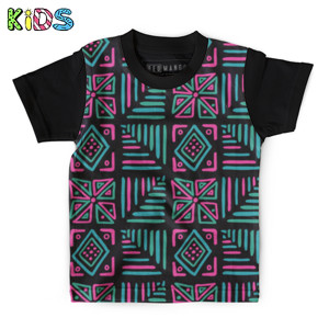 Kaos Anak Full-Print kaos fullprint pattern in ethnic tribal