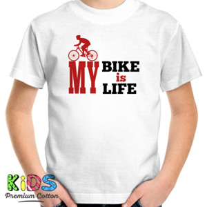Kaos My Bike Is My Life white
