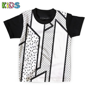 Kaos Anak Full-Print Neo memphis background 32