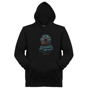 Jaket Hoodie TH35-Black Scooter #1