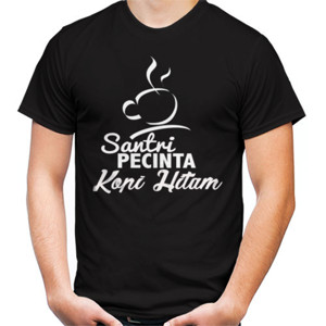 Kaos KAOS SANTRI PECINTA KOPI