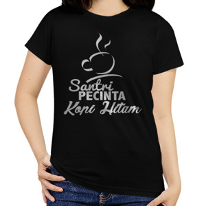 Kaos KAOS SANTRI PECINTA KOPI