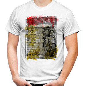 Kaos Vintage Motorcycle