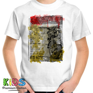 Kaos Vintage Motorcycle