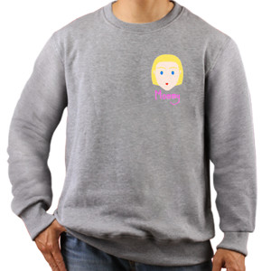 Jaket Sweater Family T-shirt Mommy