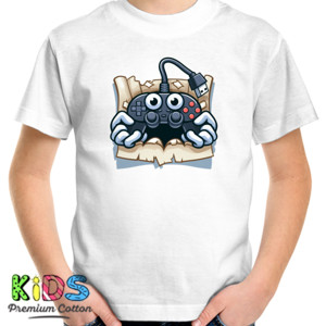 Kaos Cartoon Hand with Joystick