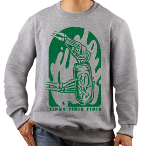 Jaket Sweater Tipsy Tipis Tipis