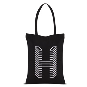 Tas Tote Logo huruf H gamer