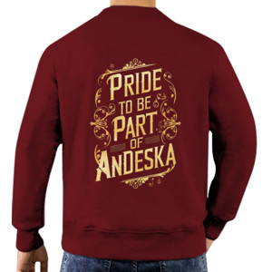 Jaket Sweater Pride to be part of Andeska