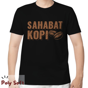 Kaos Kaos pria tema kopi 021