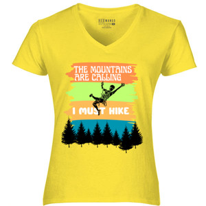 Kaos THE MOUNTAINS ARE CALLING I MUST HIKE Keren