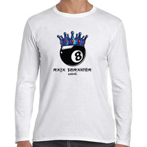 Kaos 8ball Raja Terakhir | billiArt Shirt