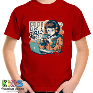 Kaos coding girl