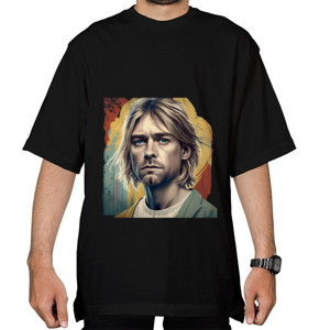 Kaos Oversize kurt cobain