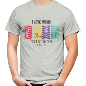 Kaos I Love Music Jazz 