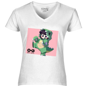 Kaos Chibi Anime Dino Girl | Tower Light