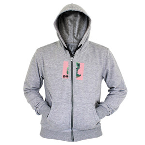 Hoodie Zipper Chibi Anime Dino Girl | Tower Light