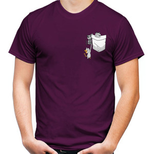 Kaos Kantong kucing lucu