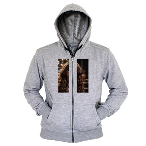 Hoodie Zipper Brown the Series 02