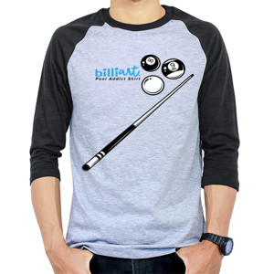 Kaos Raglan billiart womans