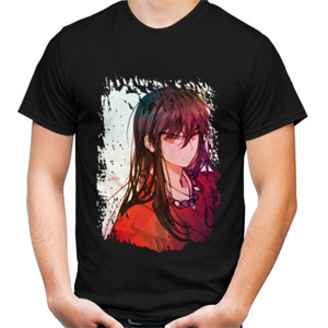 Kaos inuyasha black hair