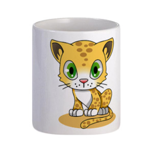 Mug gelas kucing