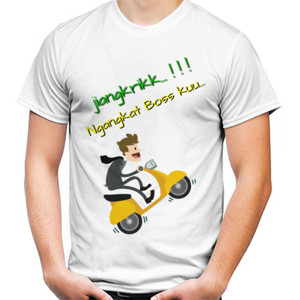 Kaos Vespa Bos Ku