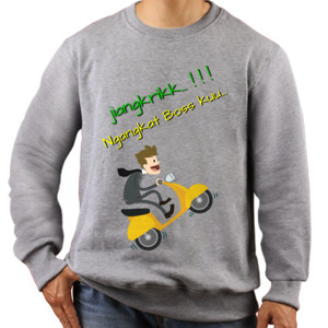 Jaket Sweater Vespa Bos Ku