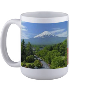 Mug mug gunung fuji