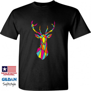 Kaos Geometric Deer 02