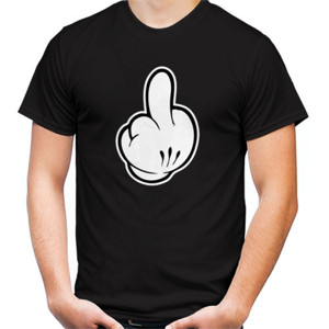 Kaos Kaos Tangan Fvck You Hitam