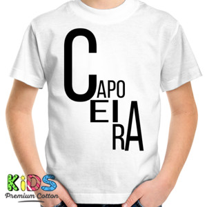 Kaos Capoeira typography