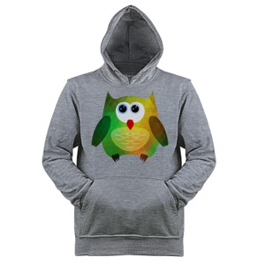 Jaket Hoodie Cute Owl - Kaos Burung Hantu Keren