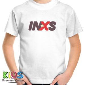 Kaos INXS - Kaos grup rock 80's 