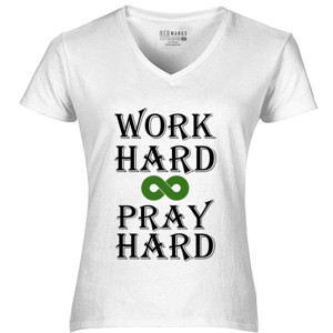 Kaos Work Hard Pray Hard