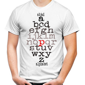 Kaos ABJAD-ALPHABET