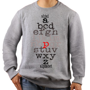 Jaket Sweater ABJAD-ALPHABET
