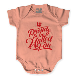 Baby Jumper PROUDE TO BE A UNITED FAN BLACK