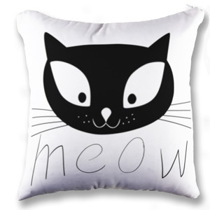 Bantal KUCING HITAM MEOW