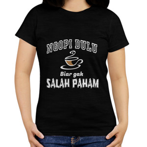 Kaos Anak Beruang Ngopi