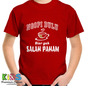 Kaos Anak Beruang Ngopi
