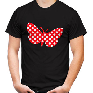 Kaos pokadot butterfly