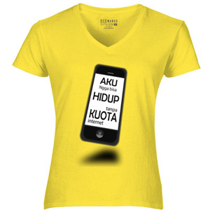 Kaos Kaos Hidup Tanpa Kuota