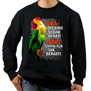 Jaket Sweater Lovebird